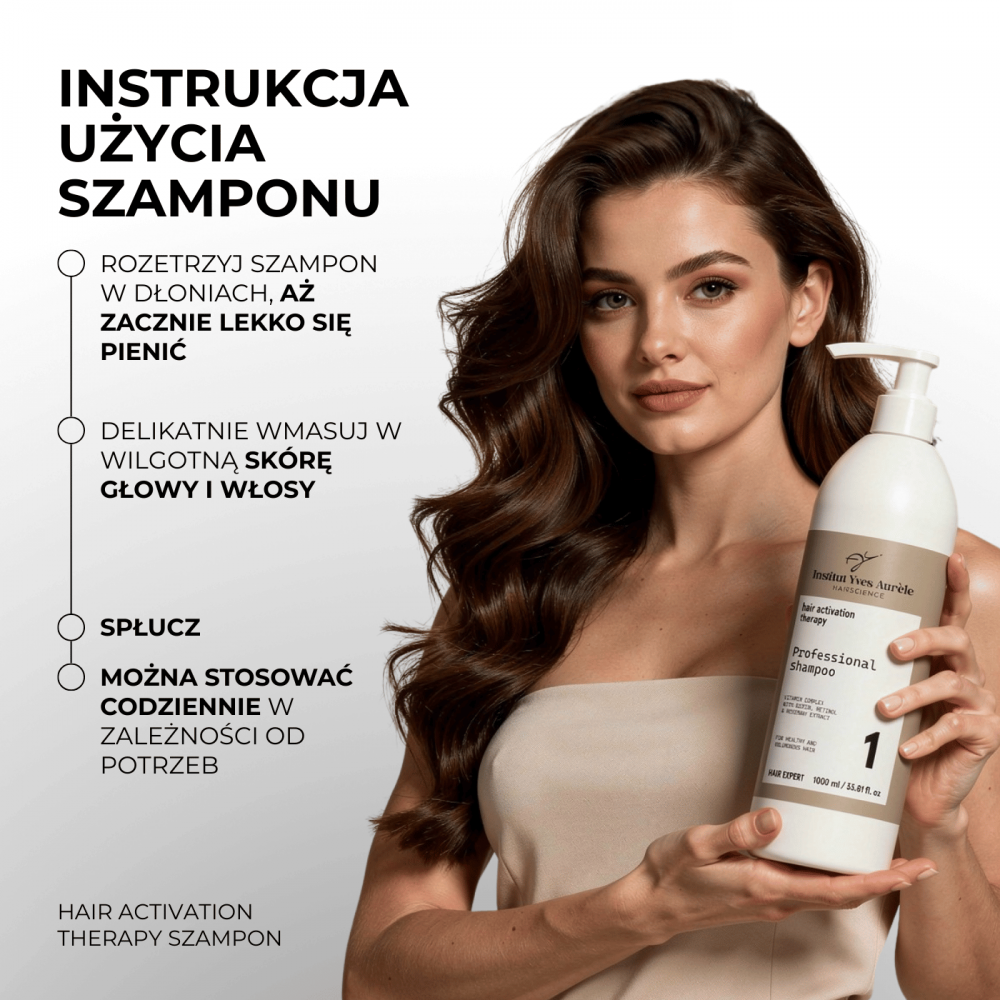 Terapia przywracania wzrostu i zagęszczania włosów olejkiem do włosów