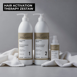 Terapia przywracania wzrostu i zagęszczania włosów + prezent (Liquid Gloss)