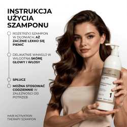 Terapia przywracania wzrostu i zagęszczania włosów + prezent ( szczotka do włosów)