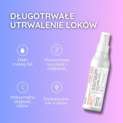 CURL PRO z solą morską, które tworzą wyjątkowo mocne i efektowne loki
